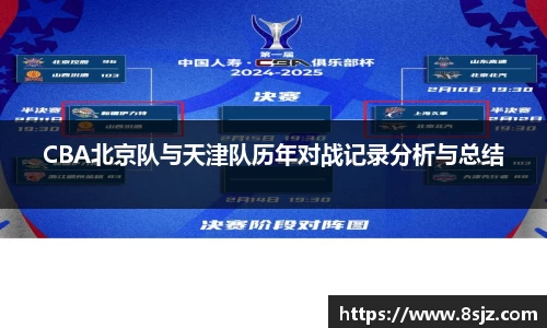 CBA北京队与天津队历年对战记录分析与总结